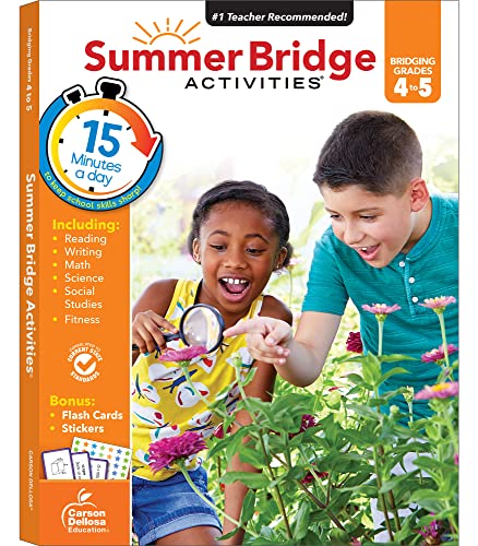 Carson-Dellosa Publishing Company Inc - Summer Bridge Activities: Bridging Grades 4 to 5