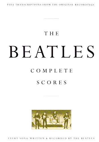  - The Beatles - Complete Scores. Chamber Ensemble. (Transcribed Score)