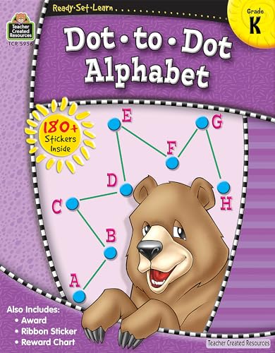 Dot to Dot Alphabet, Kindergarten (Ready Set Learn)