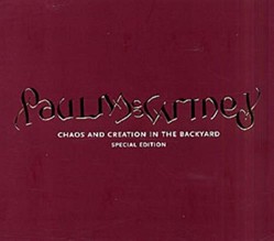 Chaos and creation in the backyard (inclus 1 DVD)