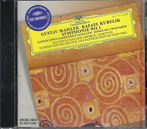 Gustav Mahler: Symphony No. 1 / Songs of a Wayfarer - Dietrich Fischer-Dieskau / Bavarian Radio Symphony Orchestra / Rafael Kubelik