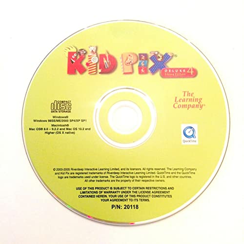Learning Company Kid Pix Deluxe 4