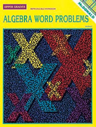 MCDONALD PUBLISHING MC-R467 ALGEBRA WORD PROBLEMS GR. 6-9
