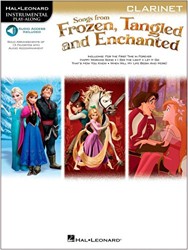 Instrumental Play-Along: Songs From Frozen, Tangled And Enchanted: Clarinet.