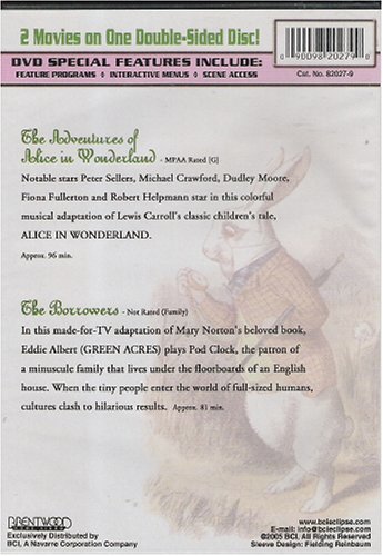 The Adventures of Alice in Wonderland / The Borrowers