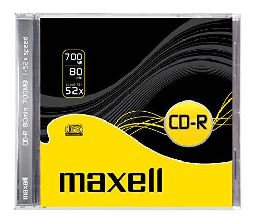 Maxell - 10 x CD-R - 700 MB ( 80min ) 48x - jewel case - storage media