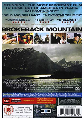 Brokeback Mountain [DVD] [2005]