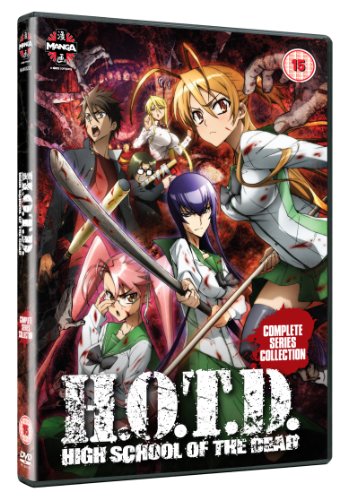 学園黙示録 HIGH SCHOOL OF THE DEAD / ハイスクール・オブ・ザ・デッド コンプリート DVD-BOX (12話, 322分) アニメ [DVD] [Import]