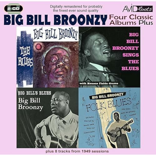 4 Classic Albums Plus- Big Bill's Blues/Sings The Blues/Folk Blues/Blues