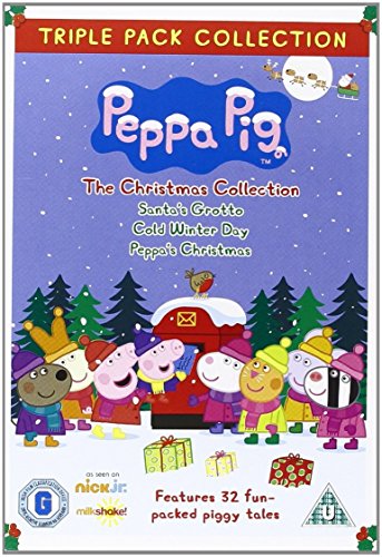Peppa Pig Triple - The Christmas Collection 3 Disc (Vol 7,9 & 13) [DVD]