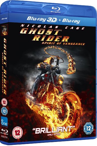 Ghost Rider: Spirit of Vengeance [Blu-ray 3D + Blu-ray] [UK Import]