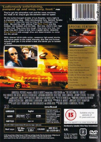 The Fast and the Furious [Region 2]