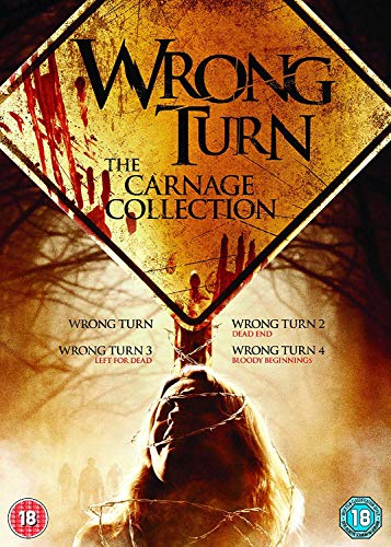 Wrong Turn 1-4: The Carnage Collection [Region 2 DVD] [2003]