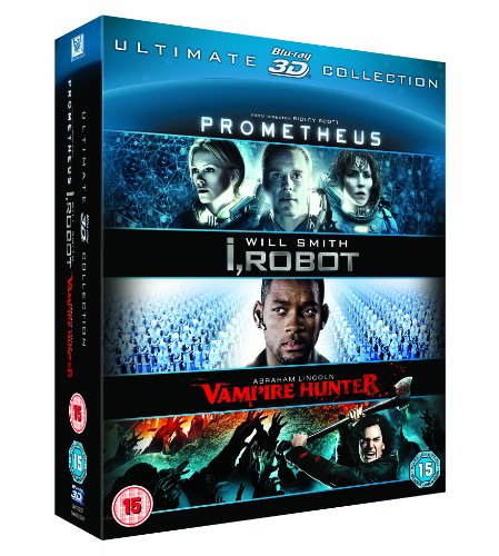 Prometheus / I Robot / Abraham Lincoln 3D