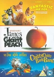 Fantastic Mr Fox / James and the Giant Peach / Chitty Chitty Bang Bang Triple Pack [DVD]