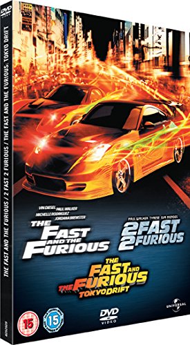 The Fast And The Furious/2 Fast 2 Furious/The Fast And The Furious - Tokyo Drift [DVD] [NON USA FORMAT/REGION 2/PAL]