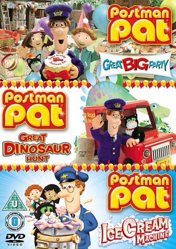 Postman Pat: Great Big Party/Great Dinosaur Hunt/The Icecream Machine [3 DVDs] [UK Import]