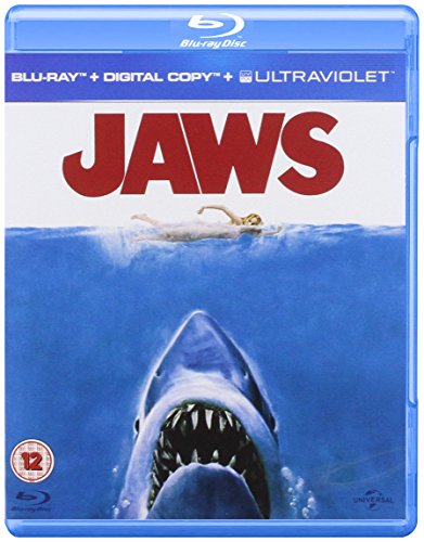 Jaws (Blu-ray + Digital Copy + UV Copy) [1975] [Region Free]