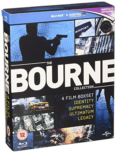 The Bourne Collection (Identity / Supremacy / Ultimatum / Legacy) [Blu-ray] [Import]