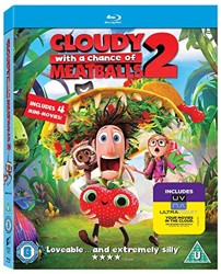 Cloudy with a Chance of Meatballs 2: Revenge of the Leftovers [Blu-ray 3D + Blu-ray] [2013] [Region Free]