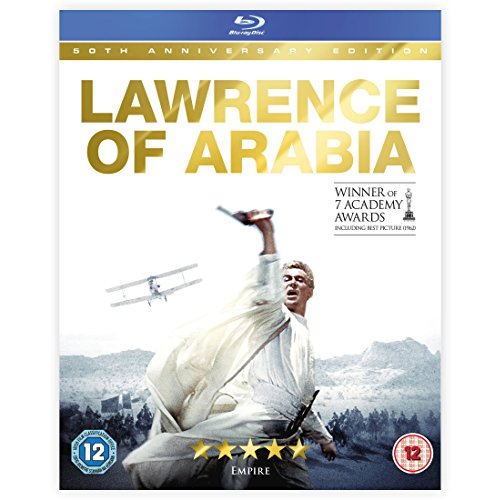 Lawrence of Arabia (Blu-ray + UV Copy) [1962] [Region Free]