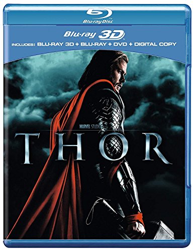Thor (Blu-ray 3D + Blu-ray + DVD + Digital Copy) [2011] [Region Free]