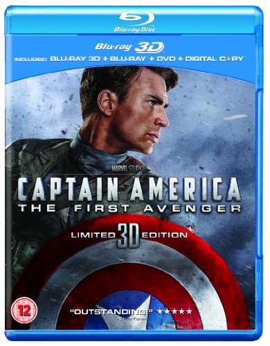 Captain America: The First Avenger (Blu-ray 3D + Blu-ray + DVD + Digital Copy)