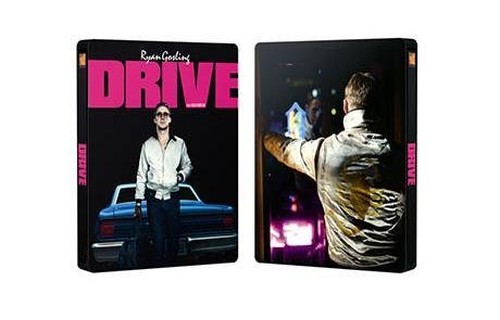 Drive UK HMV Extremely Rare Steelbook Edition Red Cover Region B