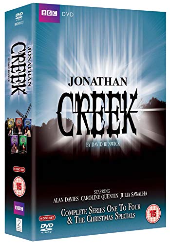 Jonathan Creek Complete Series 1 - 4 & the X-mas Specials Box Set [DVD] [Region2] Requires a Multi Region Player