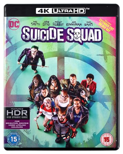Suicide Squad [4K Ultra HD Blu-ray] [Includes Digital Download] [Region Free]