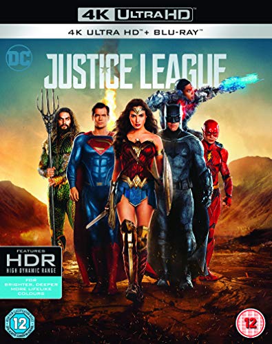 Justice League – [4k Ultra HD + Blu-ray + Digital Download] [2017] [4K UHD]