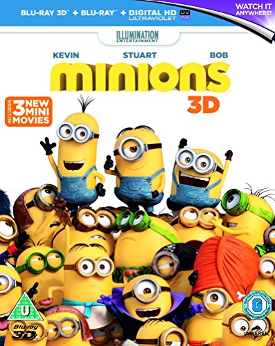Minions (Blu-ray 3D + Blu-ray + UV Copy) [2015]