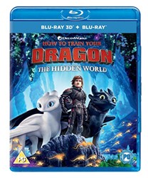 How to Train Your Dragon - The Hidden World (Blu-ray + 3D Blu-ray + Digital Download) [2019] [Region Free]