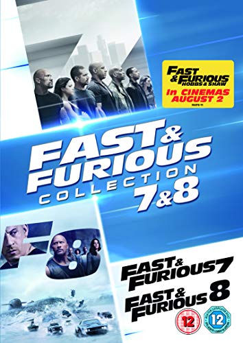 Fast & Furious 7&8 Collection [DVD] [2019]