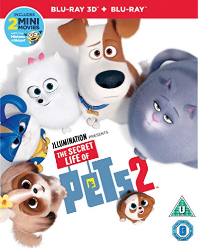 The Secret Life of Pets 2 (3D+Blu-ray) [2019] [Region Free]