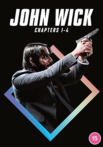 John Wick 1 - 4 Box Set (DVD)