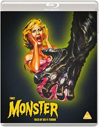 Three Monster Tales of Sci-fi Terror [Region Free] [Blu-ray]