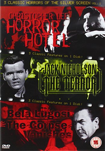 3 Classic Horrors Of The Silver Screen - Vol. 1 - Horror Hotel / The Terror / The Corpse Vanishes