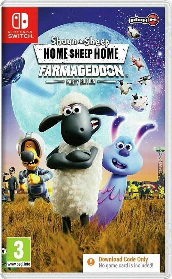 Shaun the Sheep Farmageddon (Code in a Box) Switch