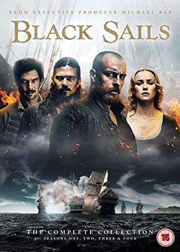 Black Sails: The Complete Collection (Seasons 1-4) [DVD] [Region2] Requires a Multi Region Player