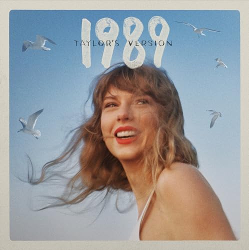Taylor Swift, 1989 Taylor's Version CD, Crystal Skies Blue, 21 Songs, 5 From The Vault Tracks, Foldable Poster