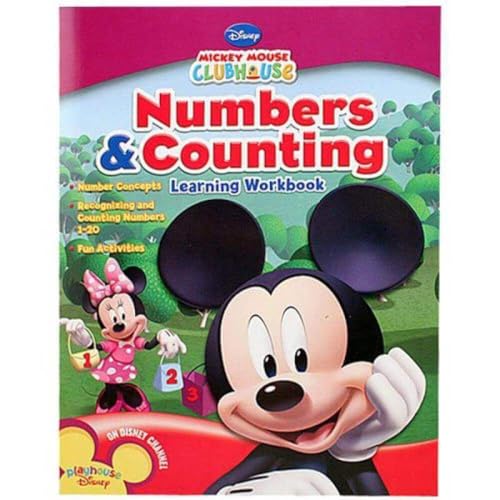 UP Mickey Work Book - Number & Counting [5 Retail Unit(s) Pack] - 1459NS