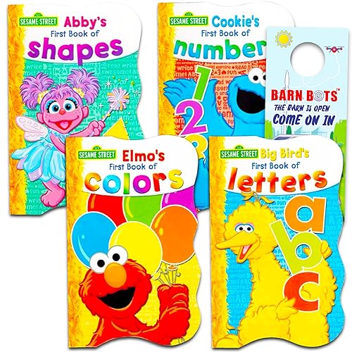 Abby's First Book Of Shapes (Sesame Street First Board Books)