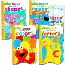 Abby's First Book Of Shapes (Sesame Street First Board Books)