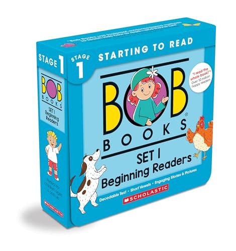Maslen, Bobby Lynn - Bob Books - Set 1: Beginning Readers Box Set Phonics, Ages 4 and Up, Kindergarten (Stage 1: Starting to Read): 01