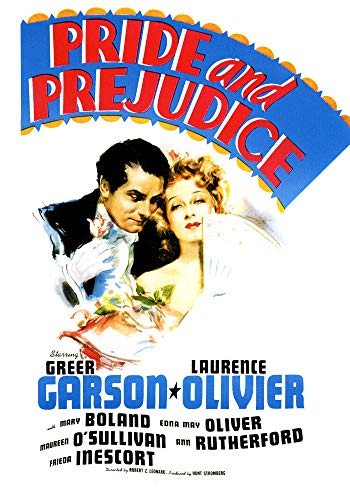 Pride and Prejudice - Greer Garson & Laurence Olivier [DVD] [1940]