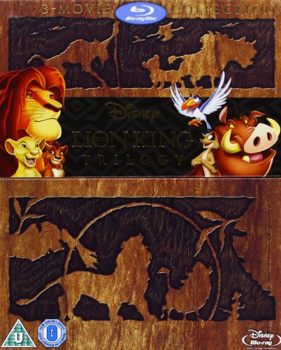 The Lion King Trilogy Box Set [UK Region Free]