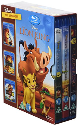 Lion King BD Trilogy Magical Gifts [Blu-ray] [Region Free]