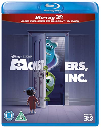 Monsters, Inc. (Blu-ray 3D + Blu-ray) [2002] [Region Free]