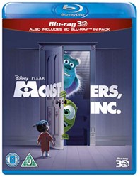 Monsters, Inc. (Blu-ray 3D + Blu-ray) [2002] [Region Free]